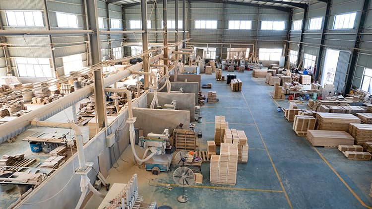 Bamboo products factory, workshop and equipment 8