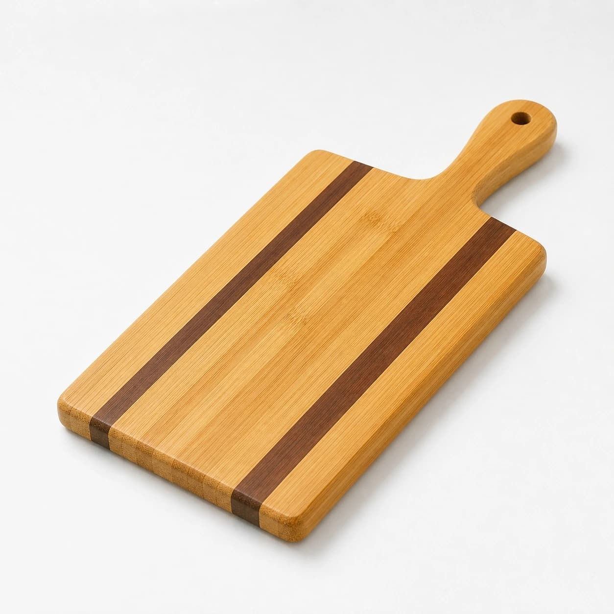 Bamboo Paddle Serving Board in Natural Bamboo, item HD-B013