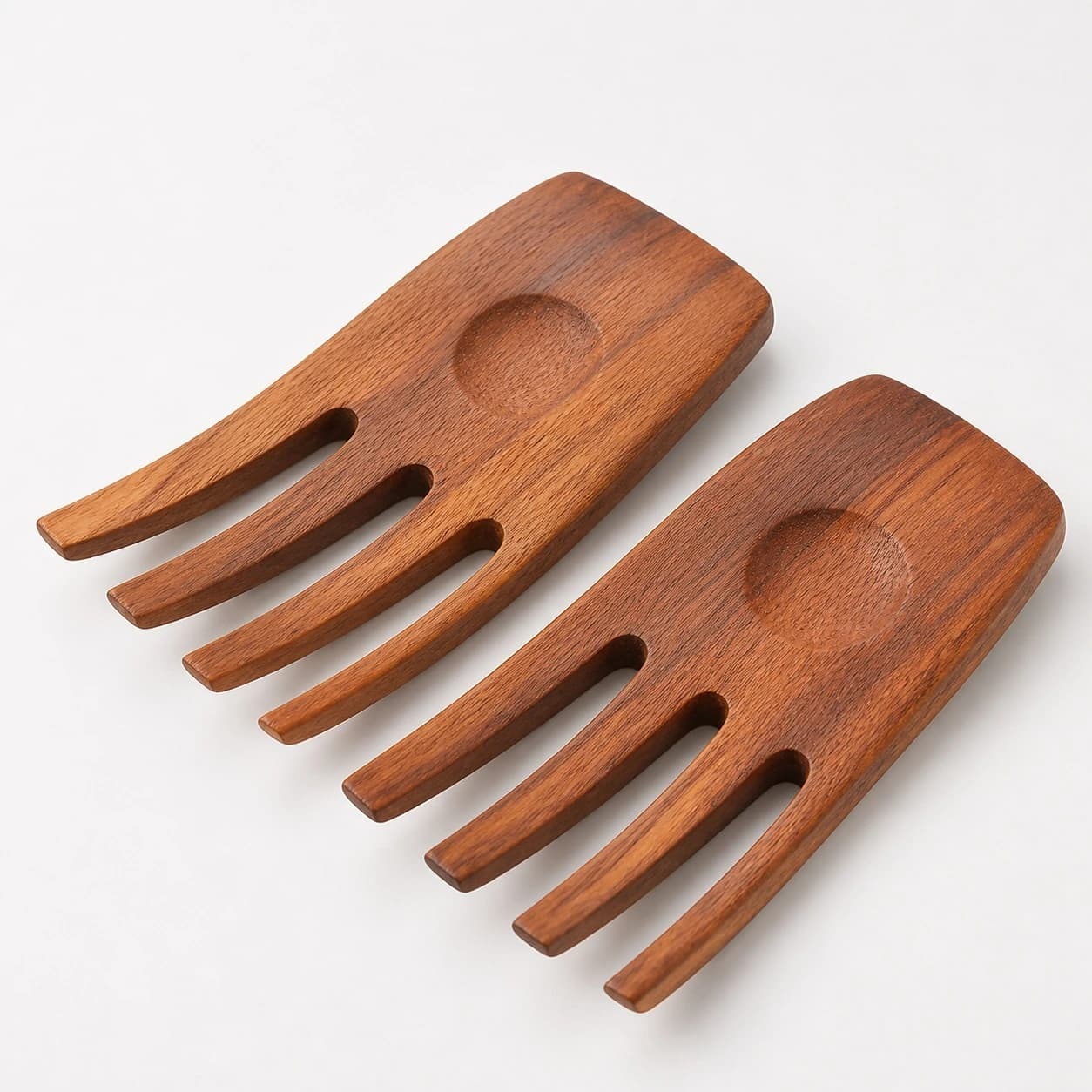 2-Piece Acacia Salad Hand Set in Acacia Wood, item HD-SH01-A / HD-SH01-B